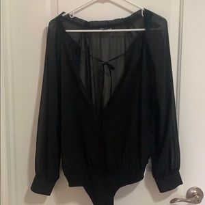 **LAST CHANCE**Black express body suit
